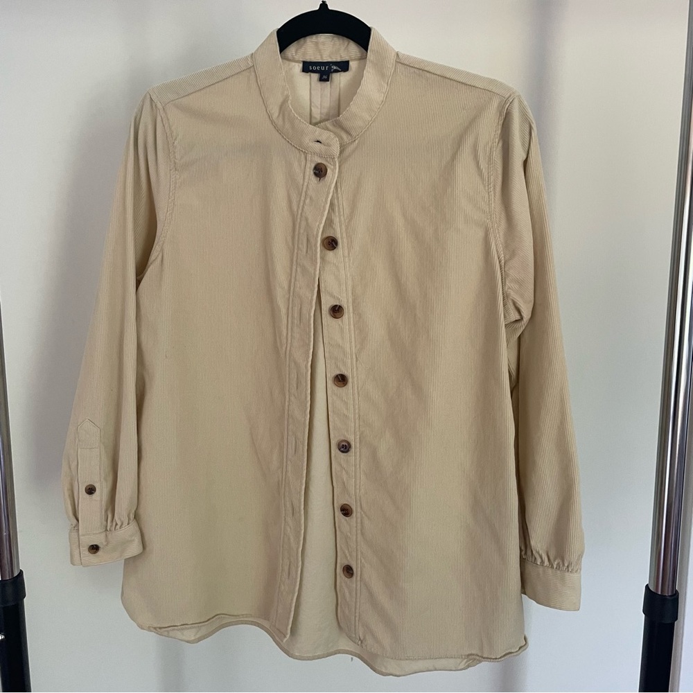 Soeur Orfila Button Down Shirt Size Small (FR 36)